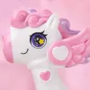 Pink packaging box unicorn-shaped bubble stick children's toy, educational bubble magic tool Application Scenario